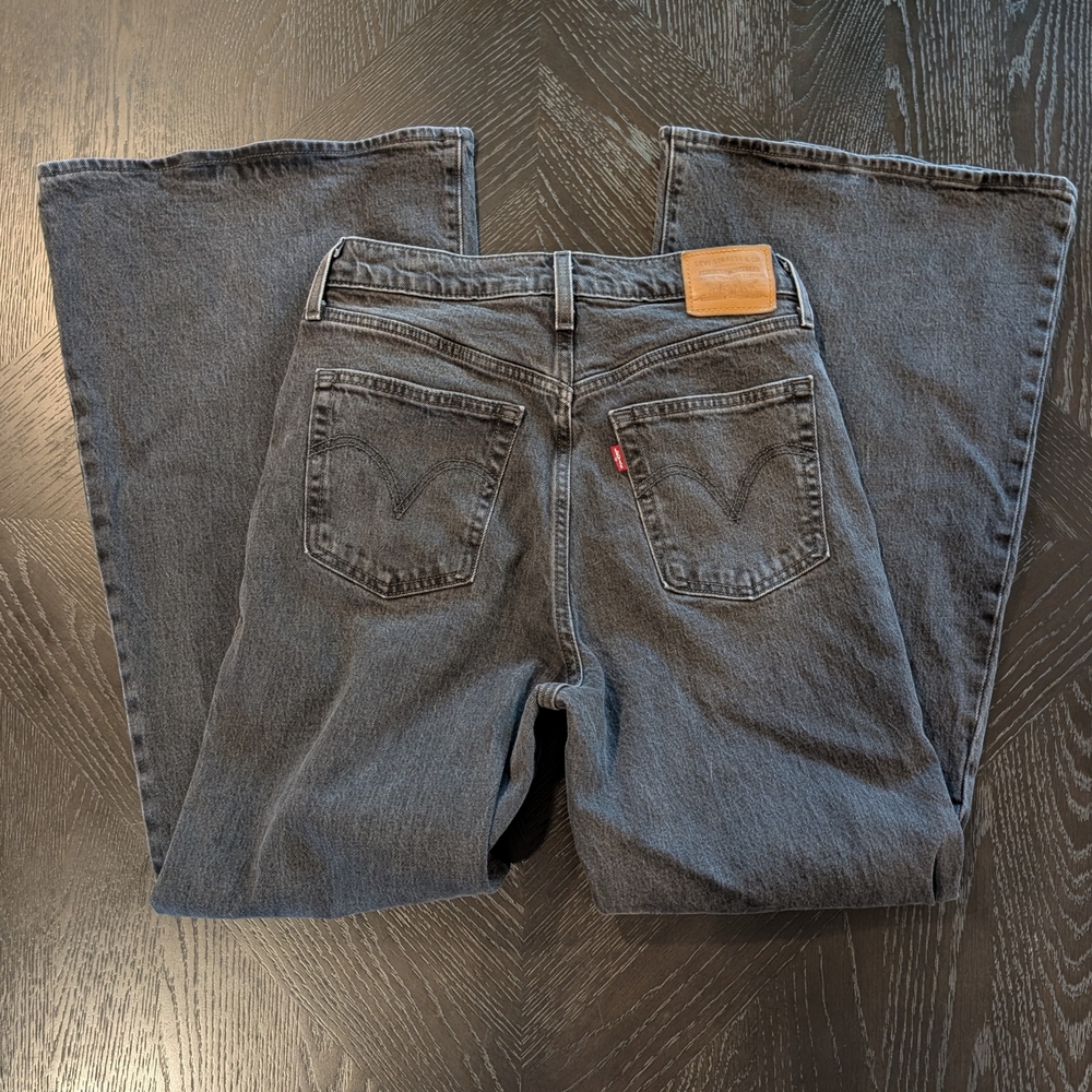 Levi's Ribcage Bell Women's Jeans, Color: On The Town, 30W x 32L
